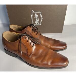 Man's Oxfords Florsheim Jackson Plain Toe Oxford Size 9.5 Dress Casual Shoes